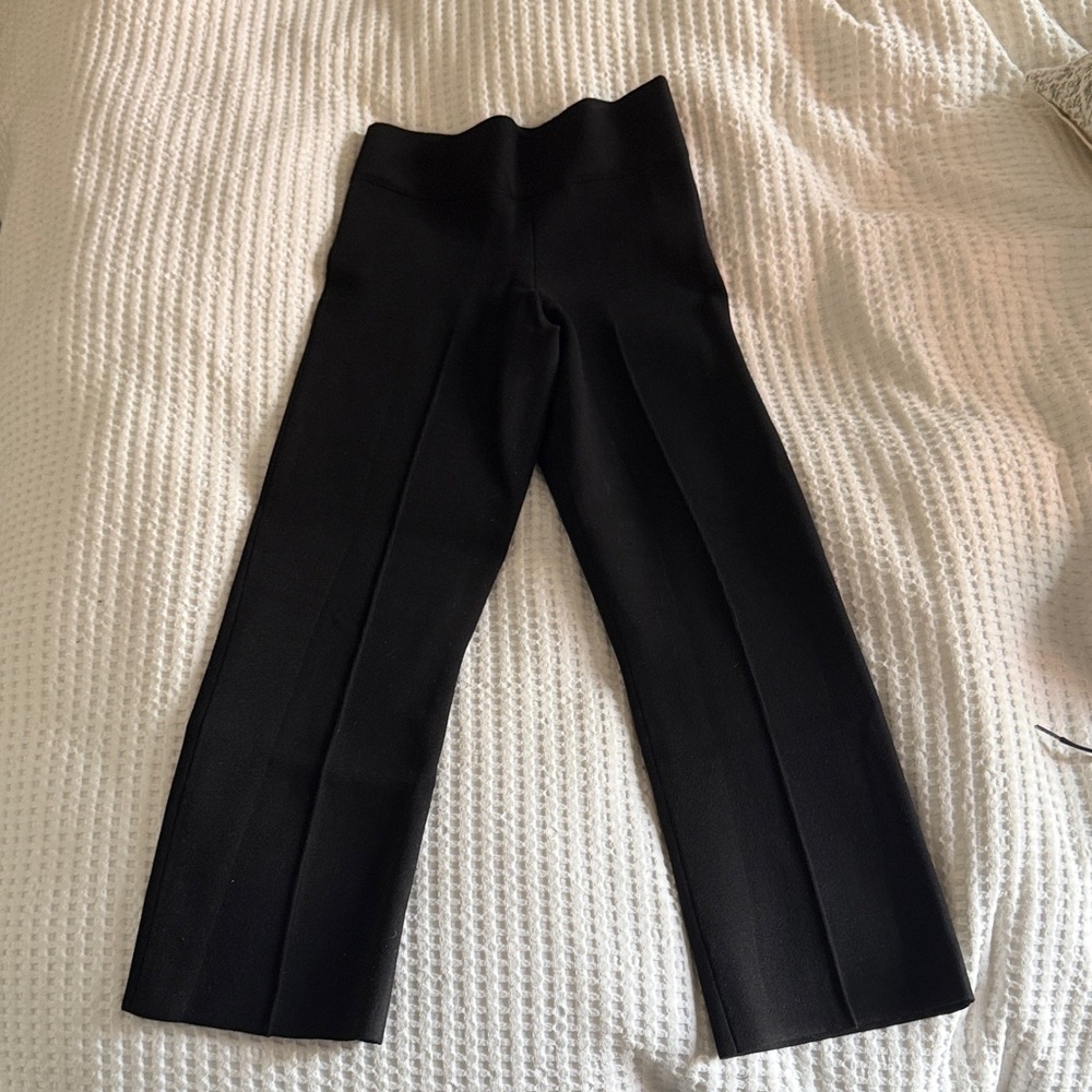 J. Crew Black Wide Leg Pants